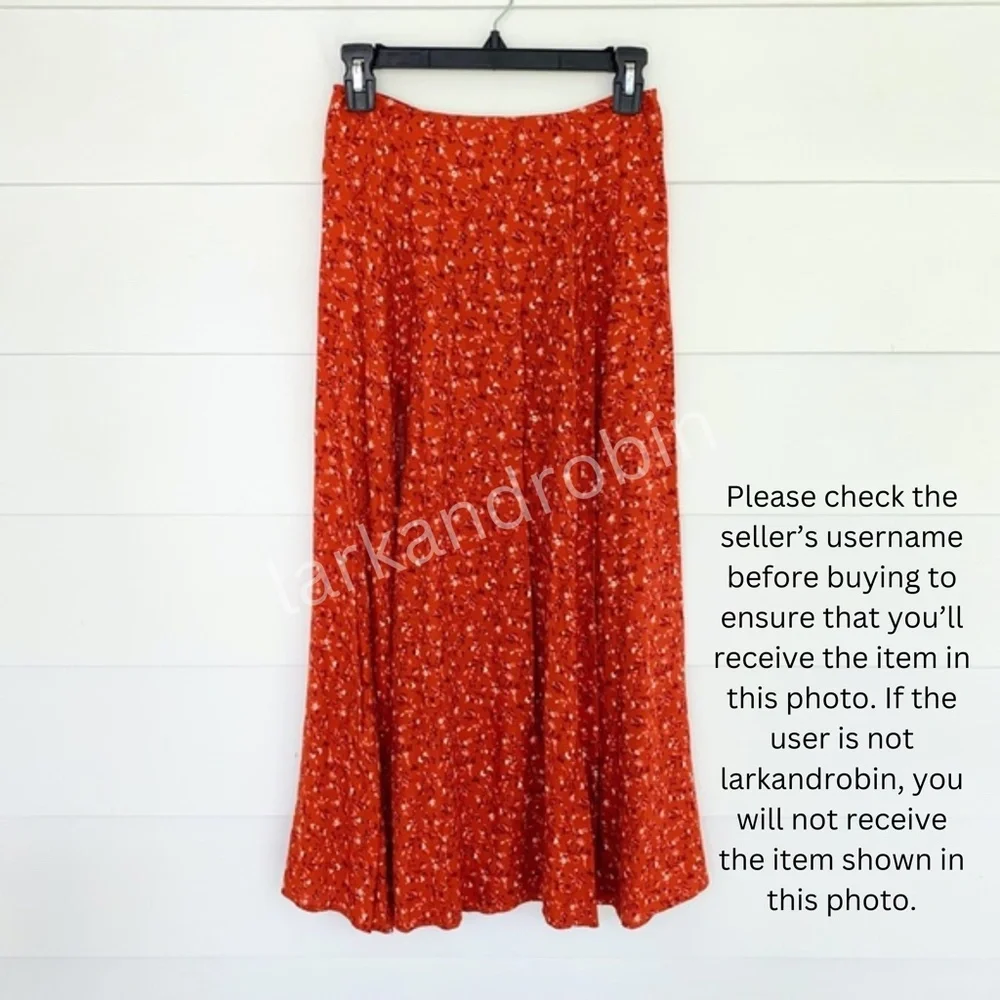 NEW Reformation Zoe Skirt Balsam 2
